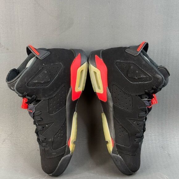 Air Jordan 6 Retro Varsity Red sneaker shoes women’s size 9 (Y7) - Picture 5 of 8